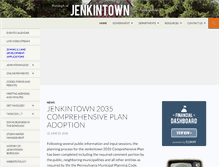 Tablet Screenshot of jenkintownboro.com